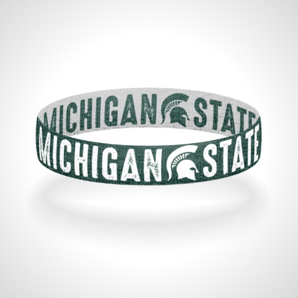Reversible Michigan State Spartans Bracelet - Picture 1 of 1